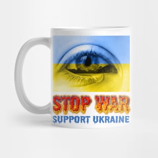 Stop Ukrainian war and Russian occupation Mug